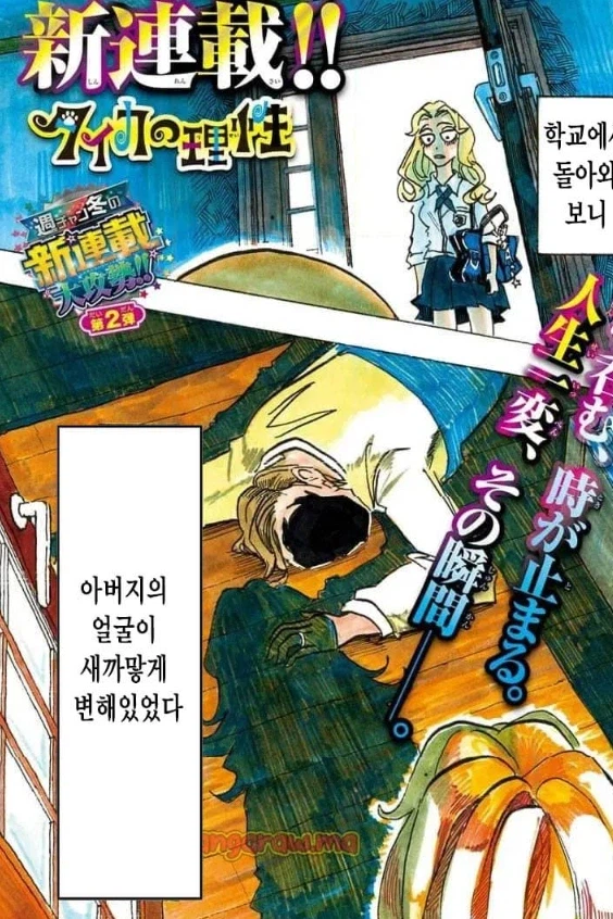 바키 작가 딸의 작품별 '1화' 내용들