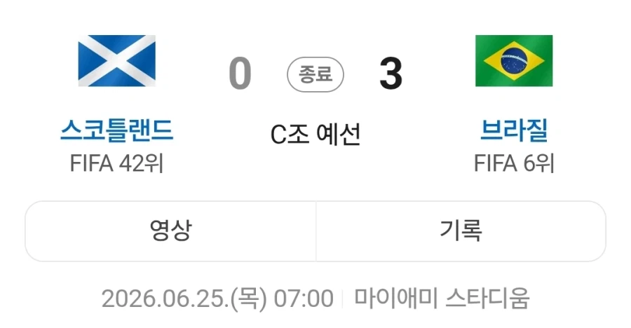 나무위키는 월드컵 대표팀 빙고를 하지 않는다
