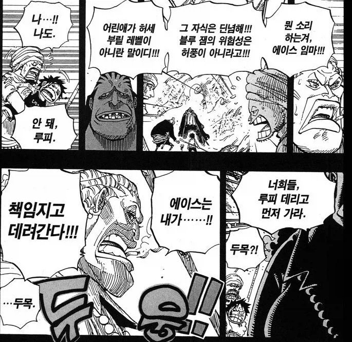 원피스) 루피 입장에서는 진짜 엄마 생각나는 동료