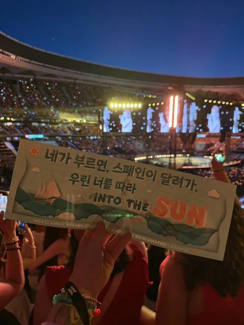 BTS, 스페인 마드리드 콘서트 현장