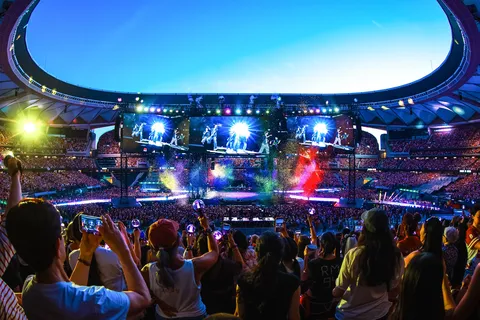 BTS, 스페인 마드리드 콘서트 현장