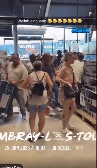 40도 이상 폭염이 덮친 프랑스 근황.gif