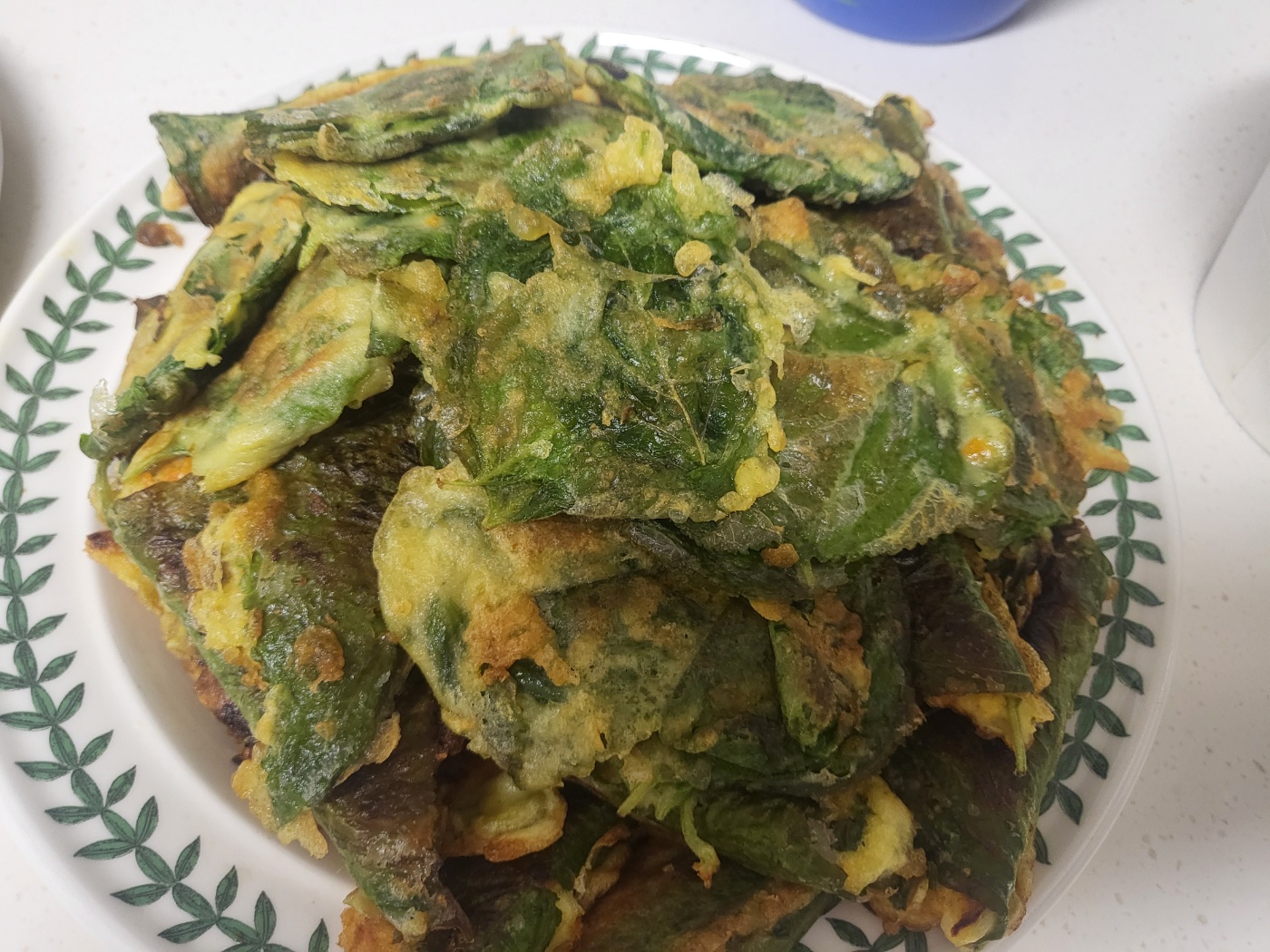 5분만에 만든다는 깻잎전 ㄷㄷㄷㄷ