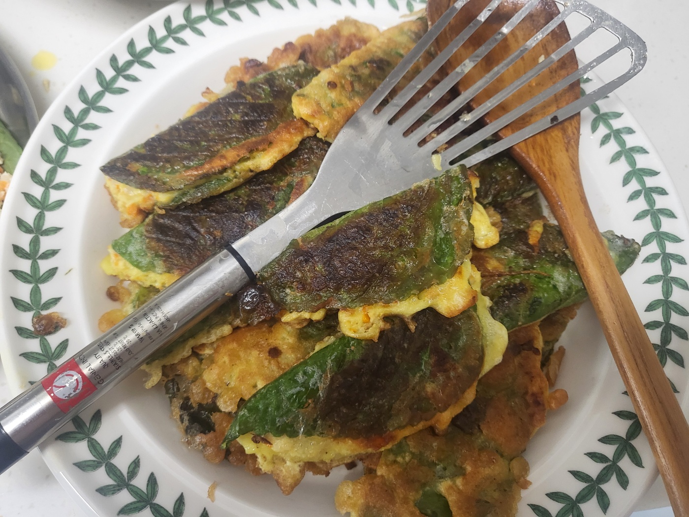 5분만에 만든다는 깻잎전 ㄷㄷㄷㄷ