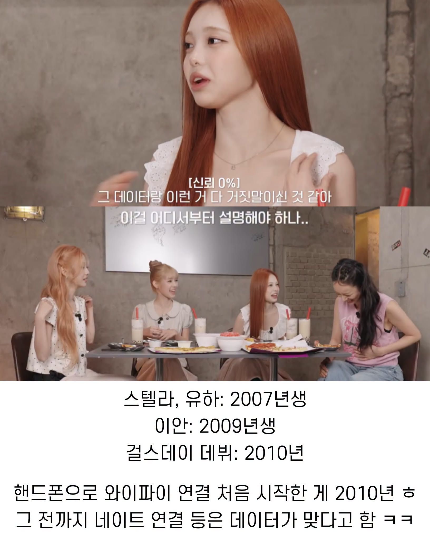 와이파이 없었다니까 거짓말 아니냐는 아이돌