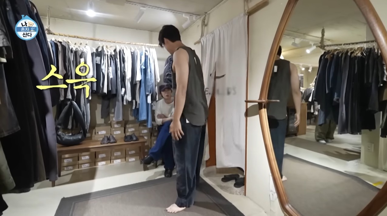 [나혼자산다] 박지현이 처음 시도 해 본다는 비니&민소매 패션