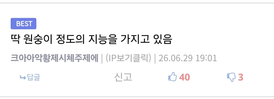 저격) 스압) 베스트 저격먹은 극단적 혐오주의자 보축