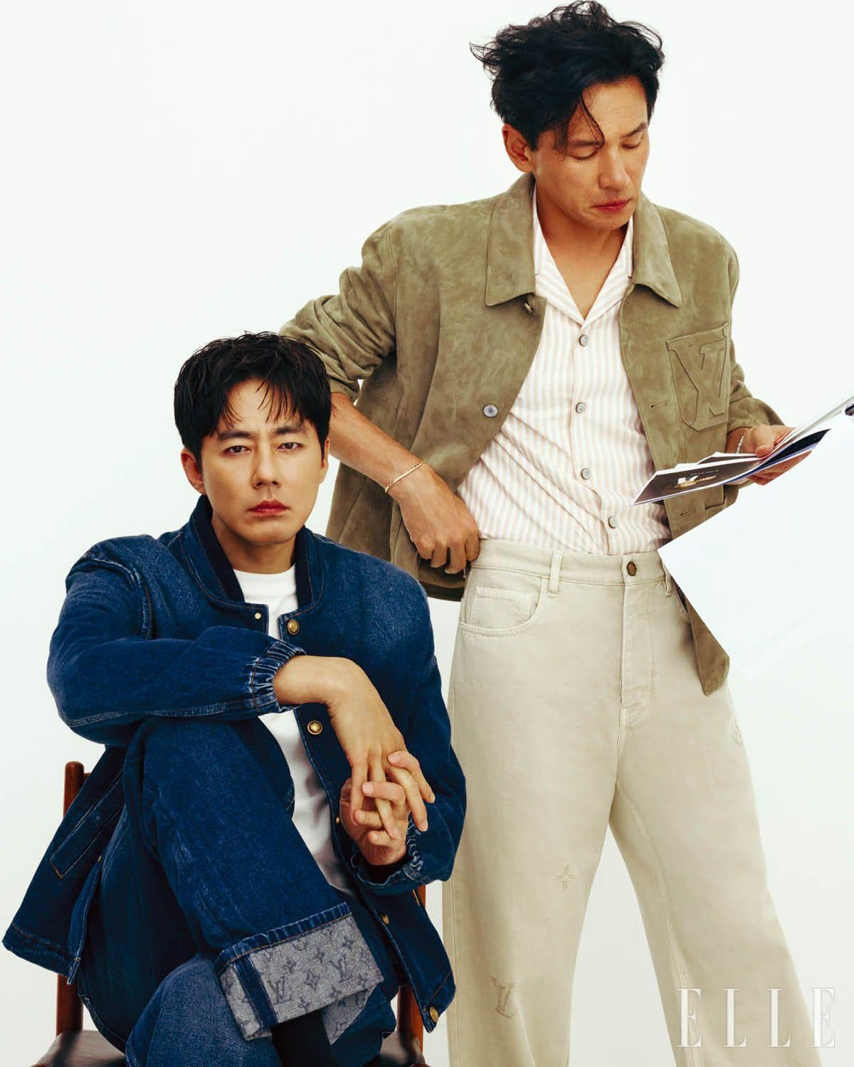 호프 황정민, 정호연, 조인성 단체화보