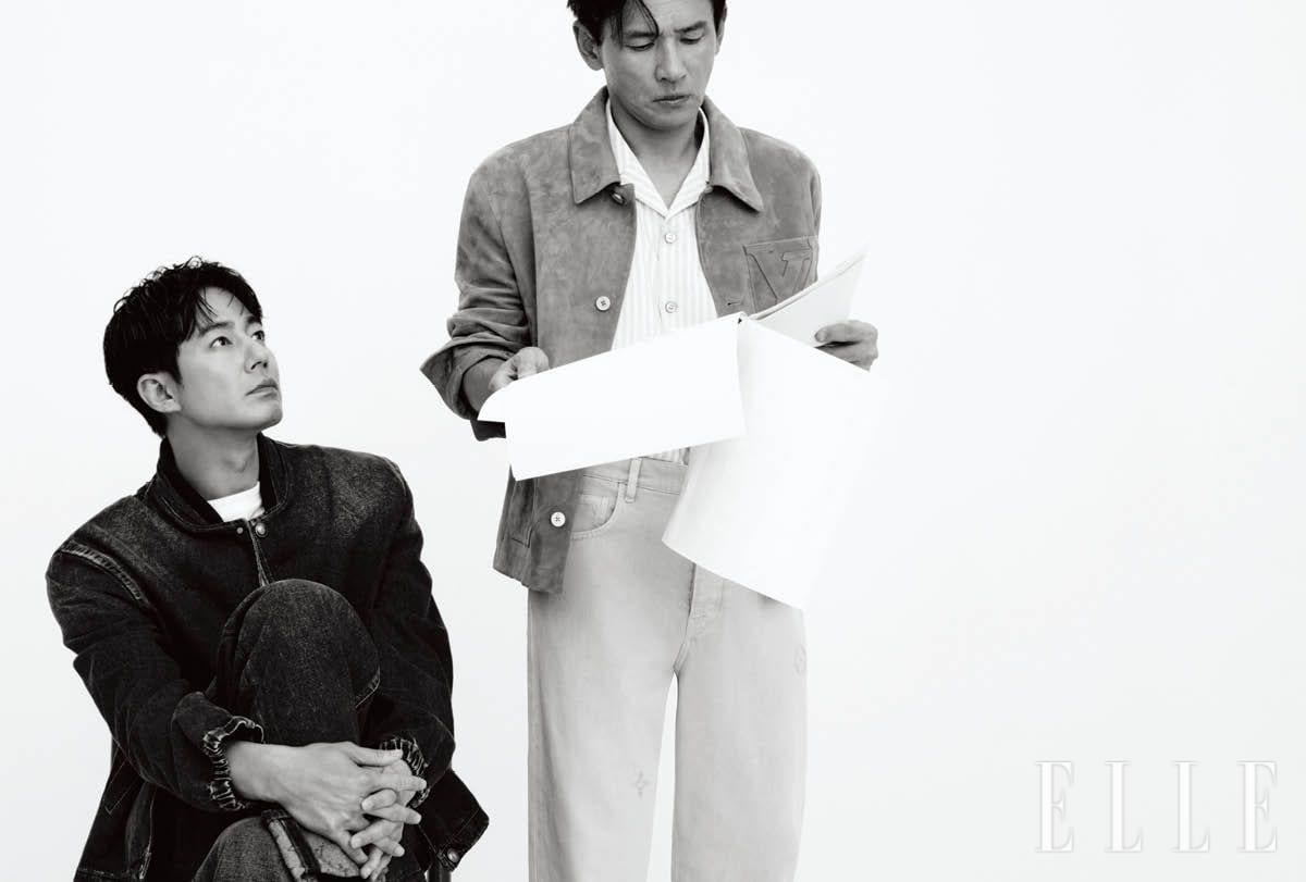 호프 황정민, 정호연, 조인성 단체화보