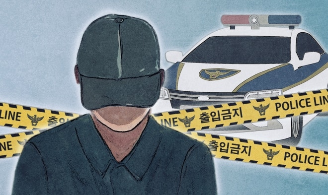 “술 냄새나는데?” 음주운전 의심에 차량 앞 막아선 50대 치고