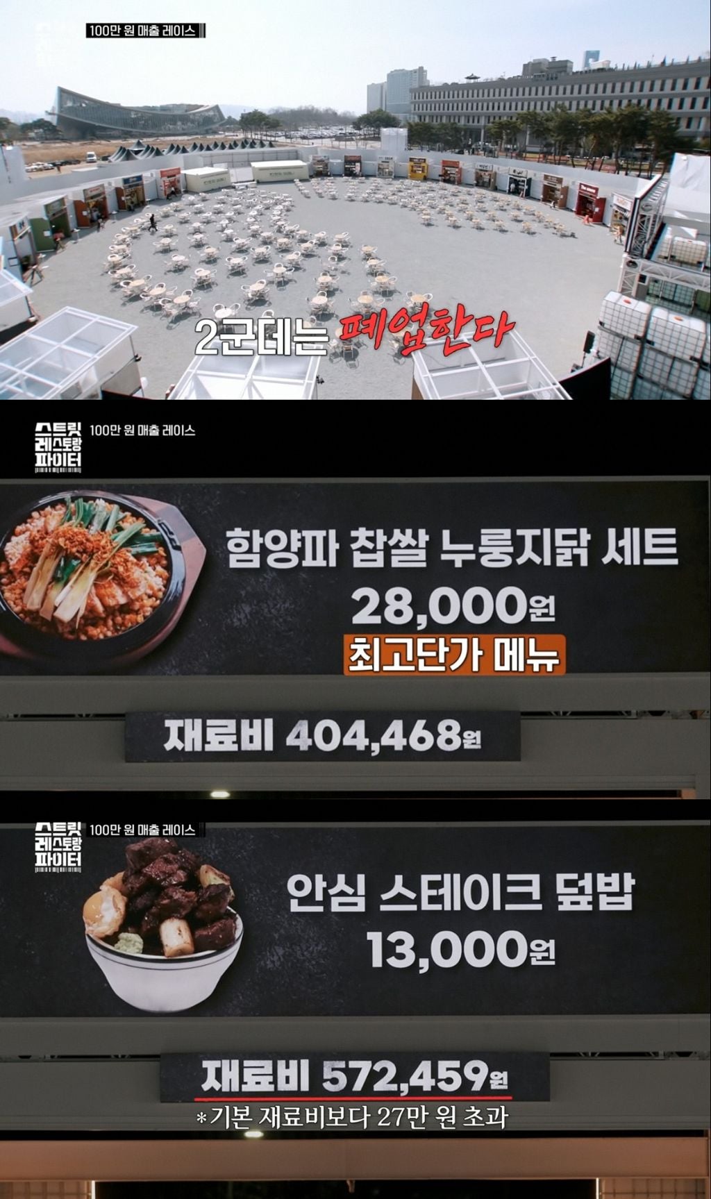 [스트릿레스토랑파이터] 장사 성공하는 사람들은 전략부터가 다르다는걸 보여준 장사예능.jpg
