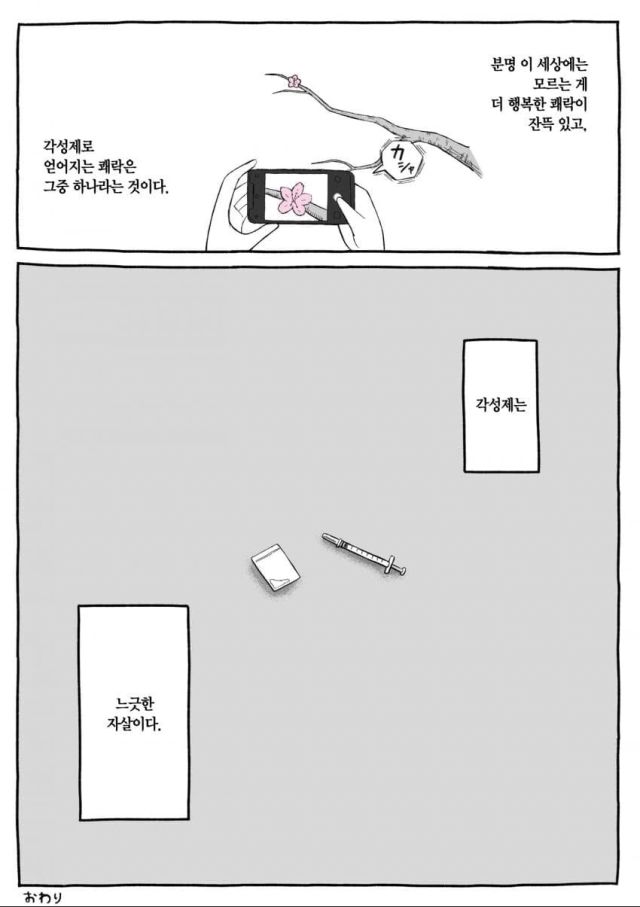 마.약이 어떤 약인지 알려주는 만화