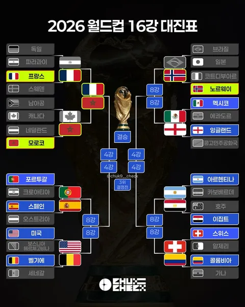 월드컵 16강전 브라질 vs 노르웨이 경기 결과
