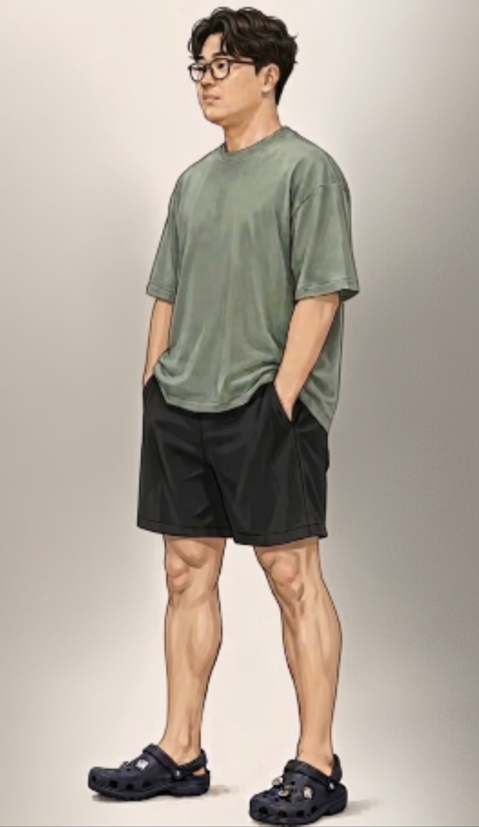 40대 이상 아재들 여름패션을 보고.