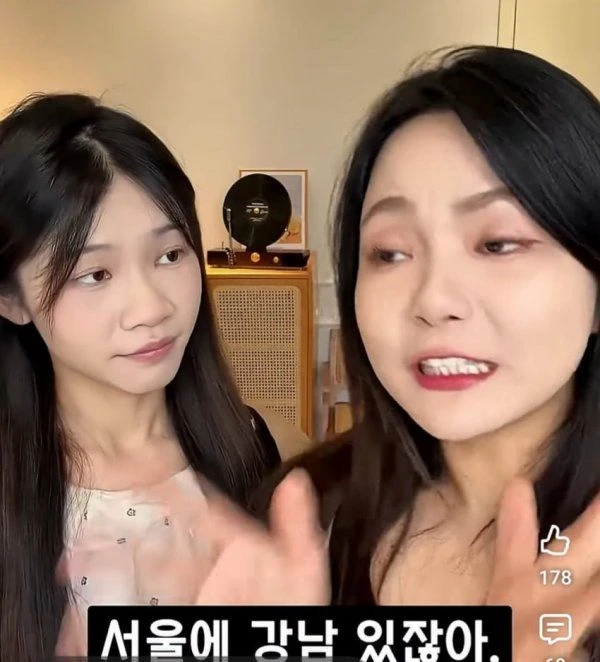 서울 처음 와본 어느 중국 여자들 반응