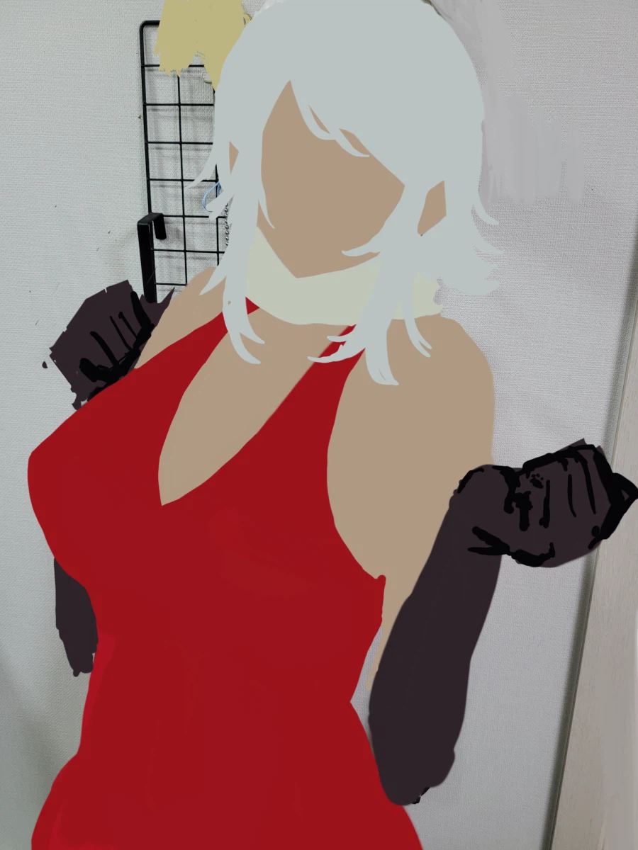 뭔가 꼴려서 그림
