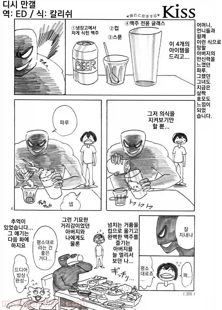 파루가 말하는 치매끼 들기 전 번항개 만화