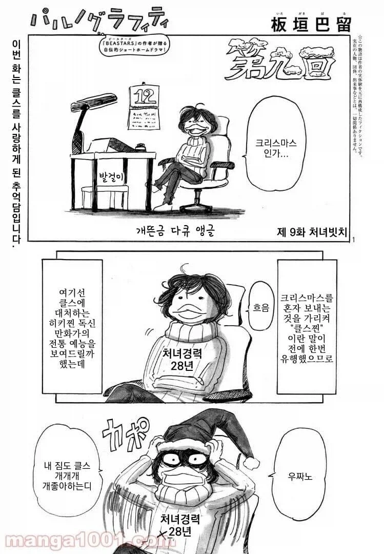 파루가 말하는 치매끼 들기 전 번항개 만화