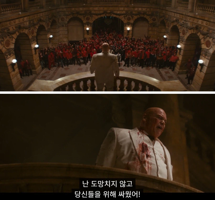 MCU)스포) 디즈니에서 유치해졌다는 데어데블 결말