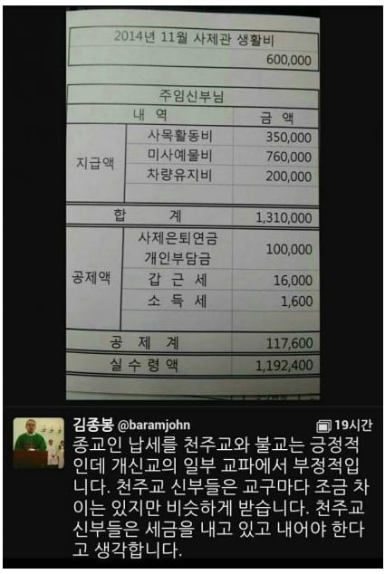 엥? 성당은 종교인데 왜 빚이 있음?.txt