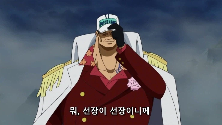 원피스] 흰수염은 지난 시대의... 패배자니께!