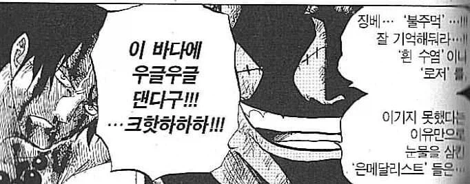 원피스] 흰수염은 지난 시대의... 패배자니께!