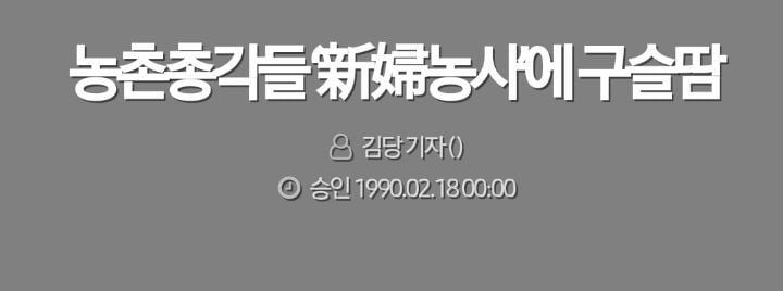 결혼 못해서 스스로 목숨까지 끊던 농촌총각들 (8~90년대)