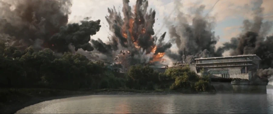 MCU)파괴당하는 어벤져스 본부