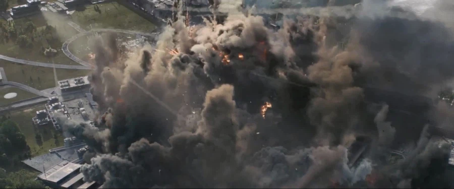 MCU)파괴당하는 어벤져스 본부