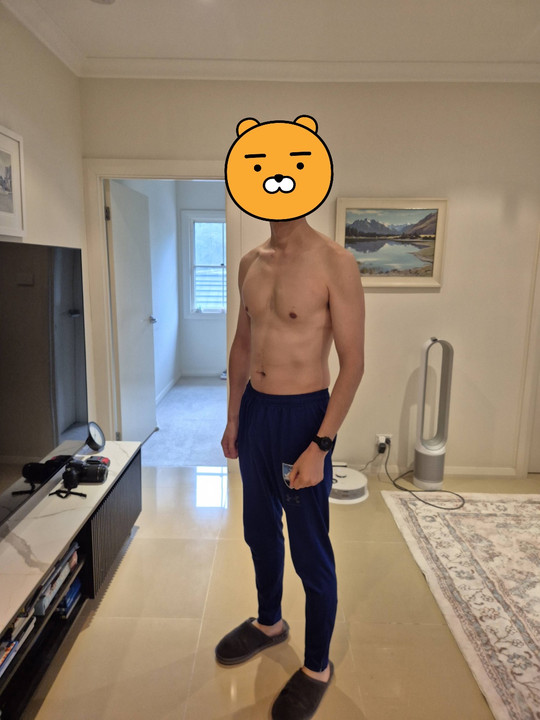 벌크업 전 vs 후