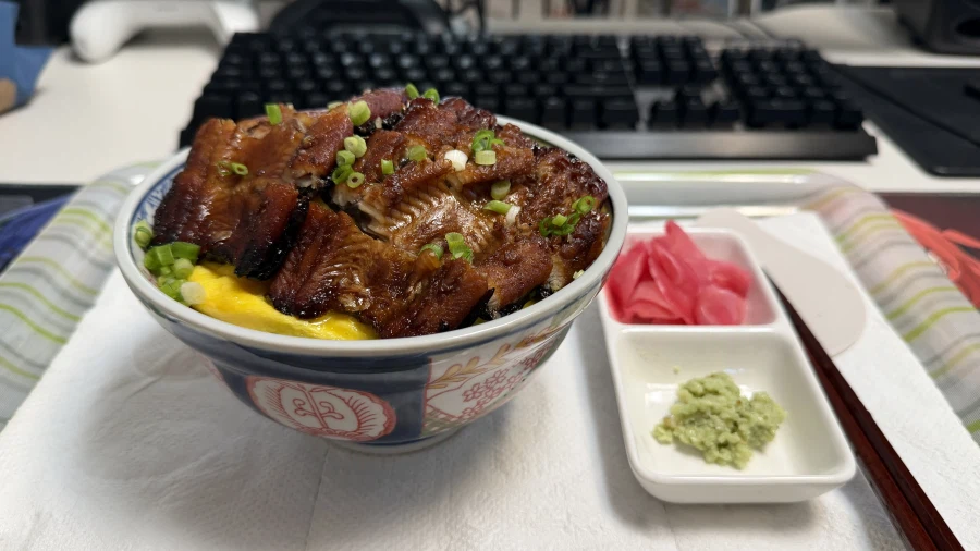 유게이 장어덮밥 만들었는데 자랑하고 싶어요.