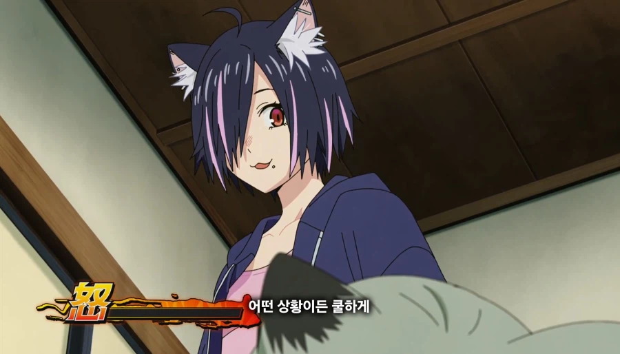 담배고양이) 격투게임에선 평정심을 잃으면 지는거야