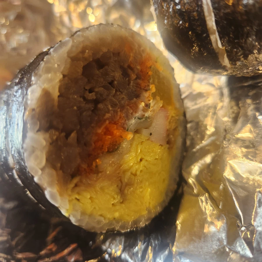 이번에 지방내려가서 먹은 충격적인 김밥