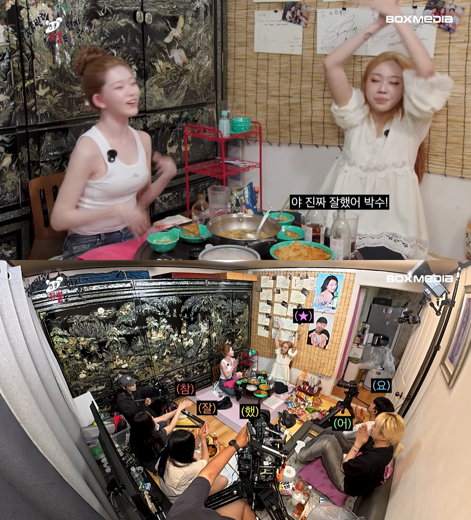 스태프피셜 이영지가 우는거 처음 봤다는 오늘자 차쥐뿔 내용...jpg