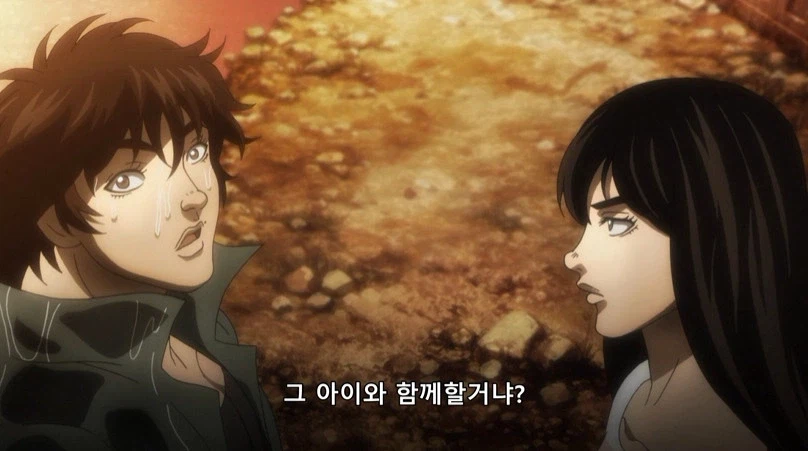 바키 작중 왠간하면 안아파하는 꽃산이가 몇안되게 아파하던거