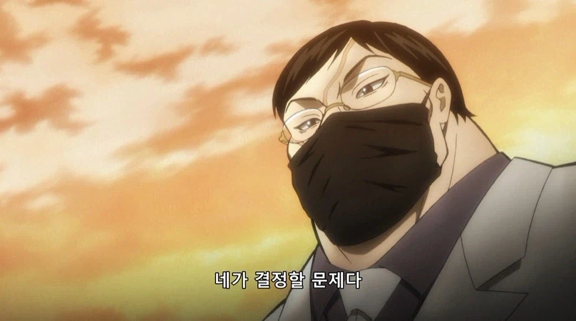 바키 작중 왠간하면 안아파하는 꽃산이가 몇안되게 아파하던거