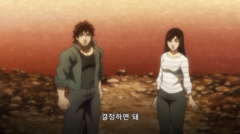 바키 작중 왠간하면 안아파하는 꽃산이가 몇안되게 아파하던거