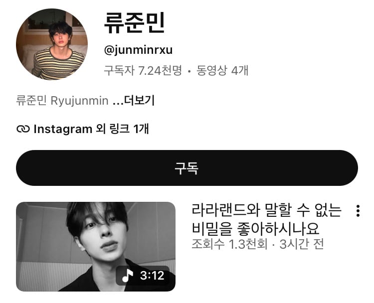 일 없거나 활동종료한 아이돌들 유튜브 많이한다