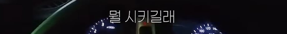 맥도날드 드라이브스루에서 앞 차랑 똑같은 거 달라고 하기