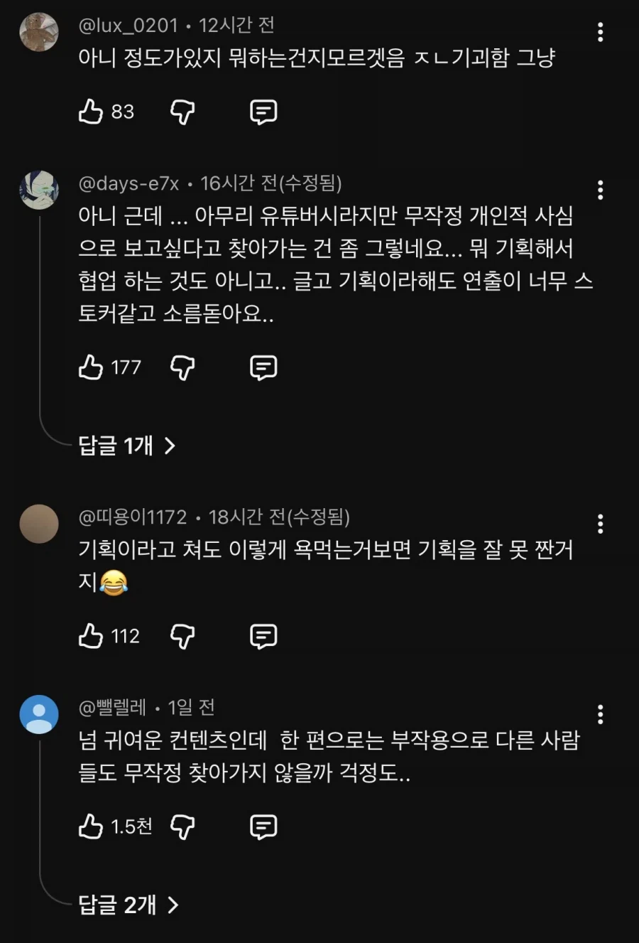 민폐라고 논란중인 버킷리스트 유튜버