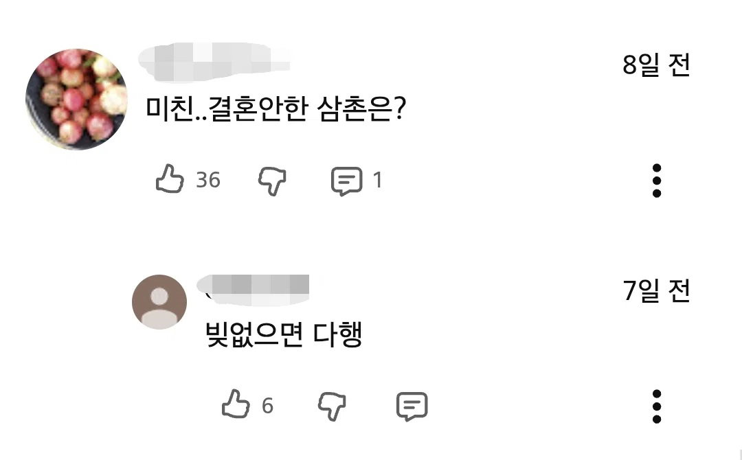 요즘 가장 큰 재산은 결혼 안한 고모 이모다.....?