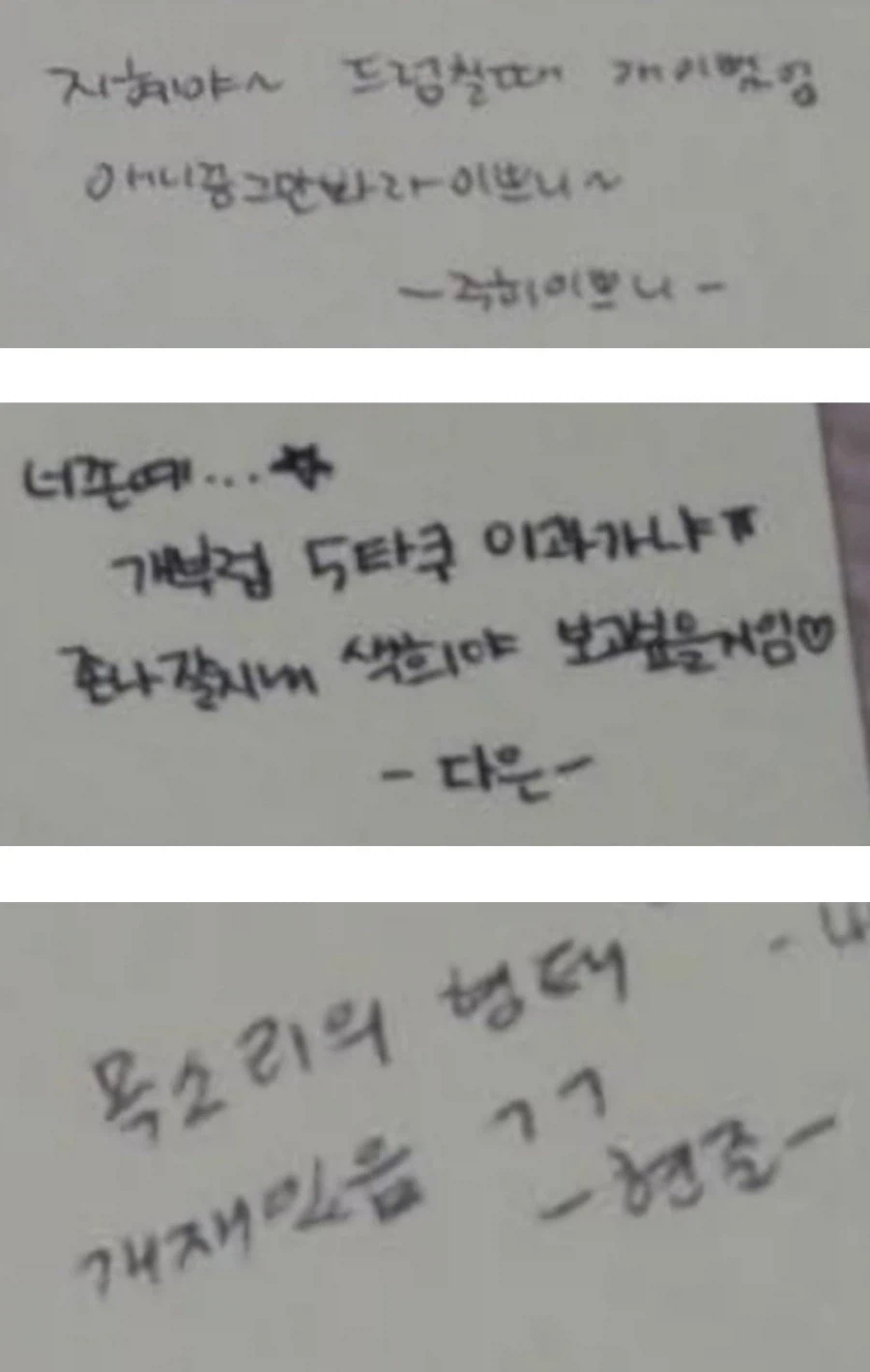 QWER 쵸단 과거 파묘