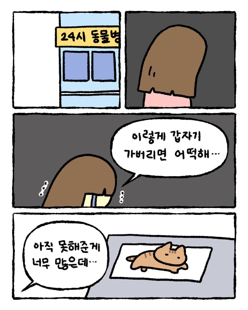 저희 집사한테 전해주시겠어요?