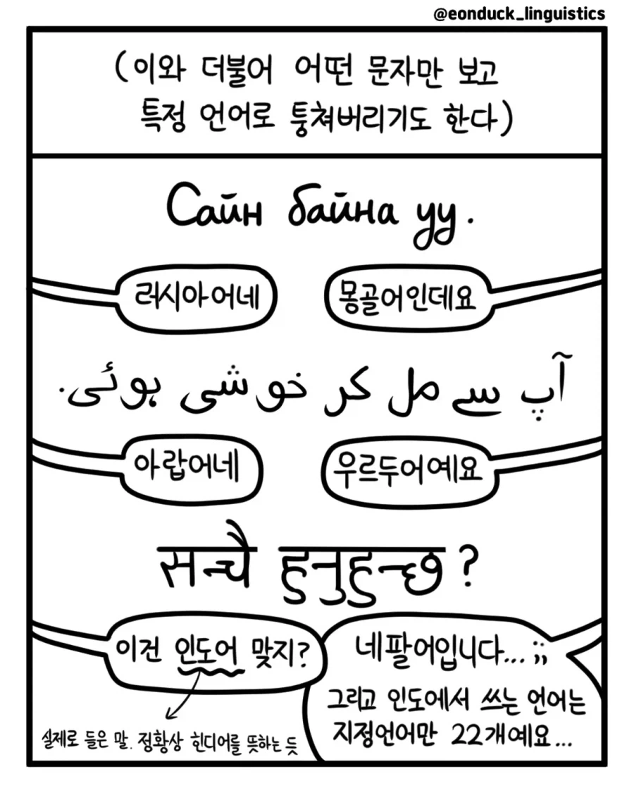 언어덕후를 화나게 하는 일상 속 순간들.manwha