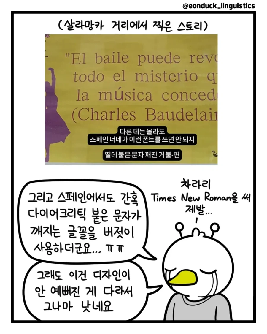 언어덕후를 화나게 하는 일상 속 순간들.manwha