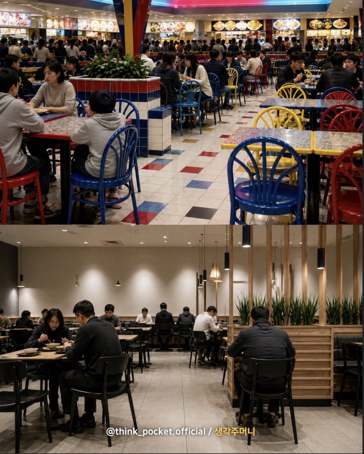 색을 잃어가는 한국 사회라는데...