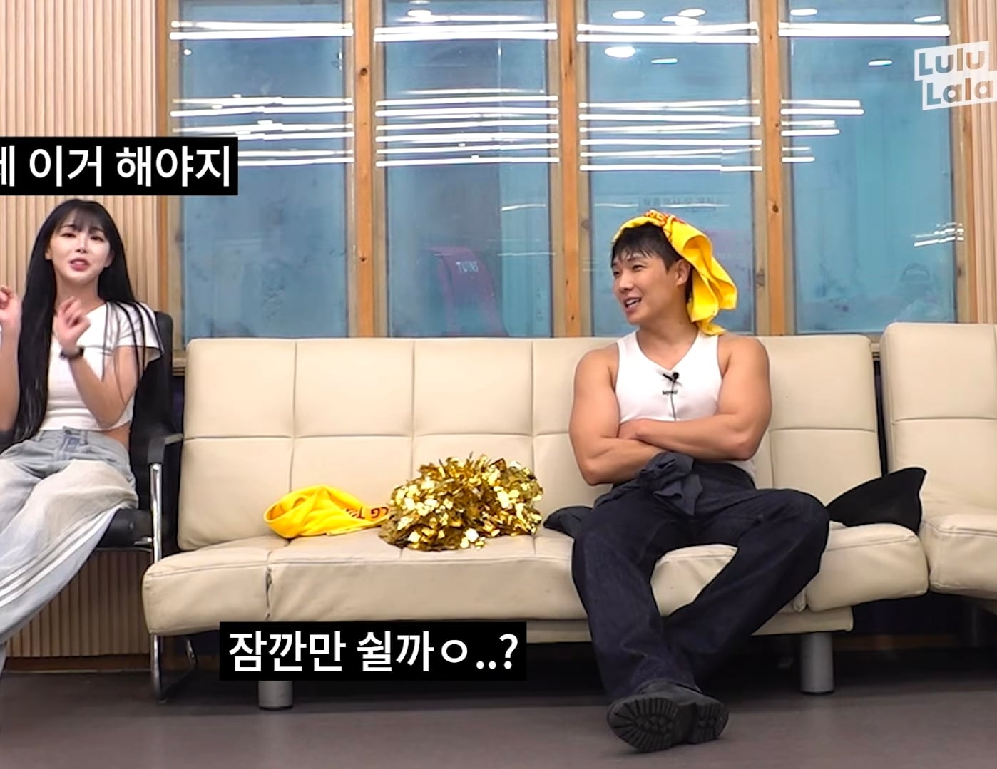 3일동안 LG 응원가 37곡 춤 다 외운 이준 그러나....cap