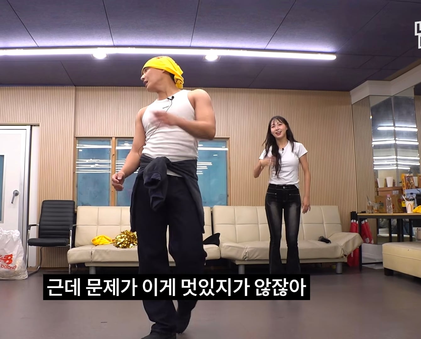 3일동안 LG 응원가 37곡 춤 다 외운 이준 그러나....cap