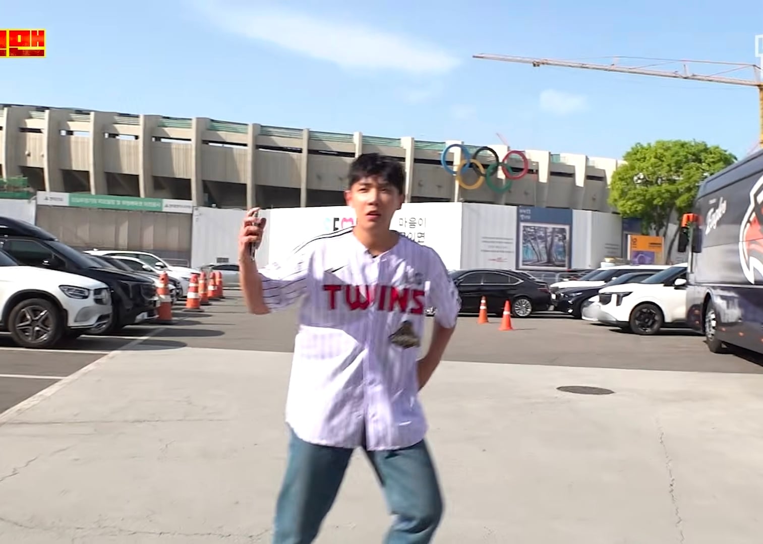3일동안 LG 응원가 37곡 춤 다 외운 이준 그러나....cap