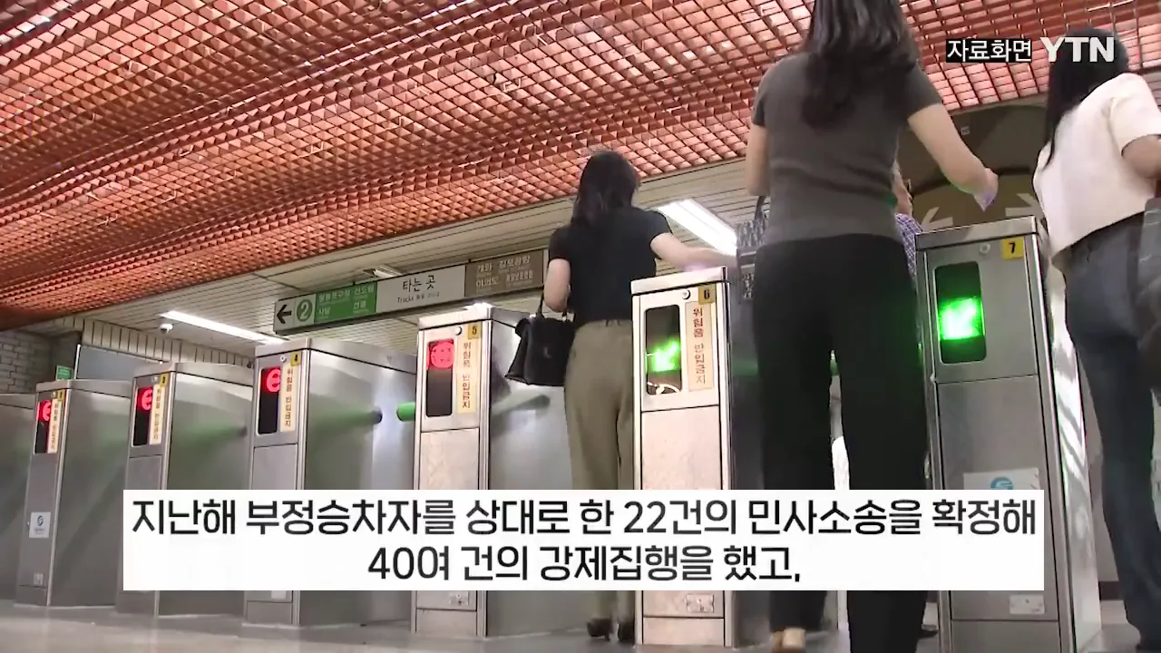 부정승차 벌금 1900만원 안내고 버틴 30대녀의 최후 ㄷㄷ